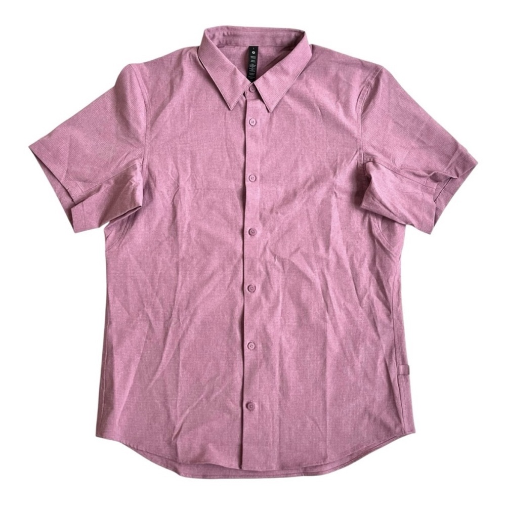 lululemon athletica Pink Casual Button Down Shirt